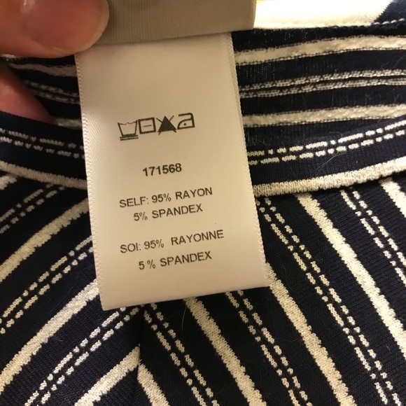 Dolan Anthropologie striped architectural T shirt - Picture 4 of 5